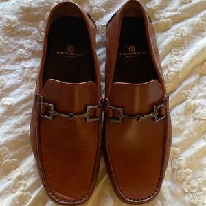 Mens Bruno Magli luxury shoes made in Italy size 8 1/2